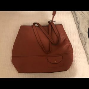 Jcrew Leather Tote